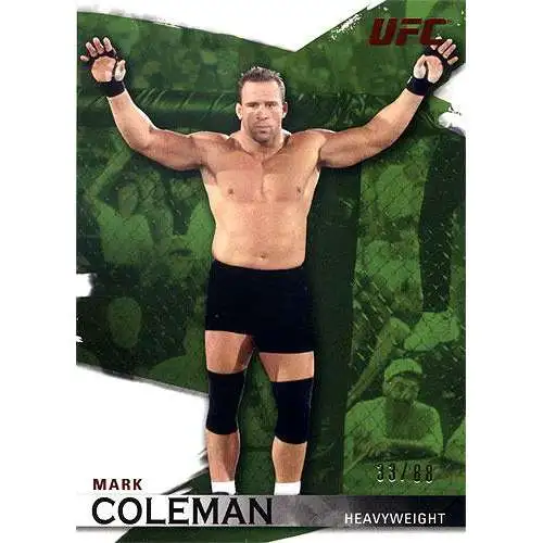 Topps UFC 2010 Knockout Parallel Mark Coleman #2