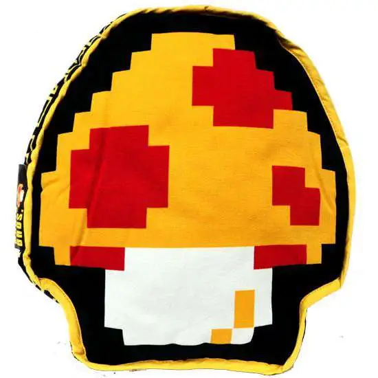 Super Mario 1-Up Mushroom / Super Mushroom Plush Pillow