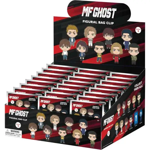 MF Ghost 3D Figural Foam Bag Clip MF Ghost Series 1 Mystery Pack 1 ...