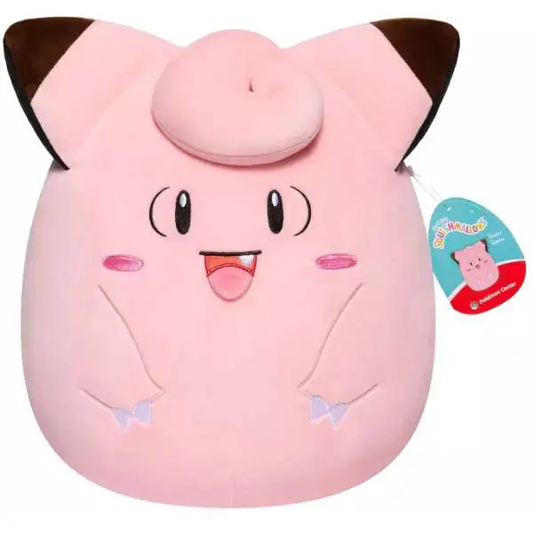 Squishmallows Pokemon Clefairy 10-Inch Plush