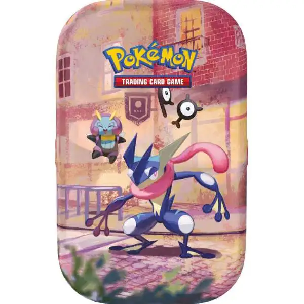 Pokemon 30th Anniversary Celebration Greninja & Illumise Mini Tin [2 Booster Packs, Stickers & Art Card] (Pre-Order ships October)