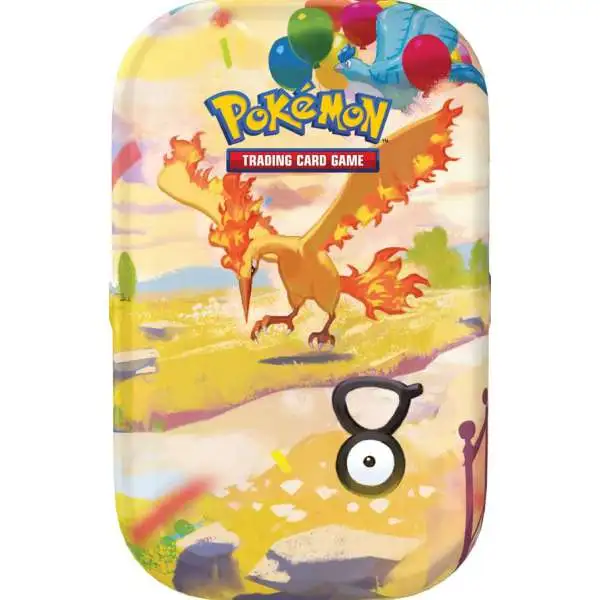 Pokemon 30th Anniversary Celebration Moltres & Articuno Mini Tin [2 Booster Packs, Stickers & Art Card] (Pre-Order ships October)