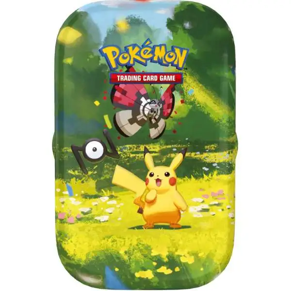 Pokemon 30th Anniversary Celebration Pikachu & Vivillon Mini Tin [2 Booster Packs, Stickers & Art Card] (Pre-Order ships October)