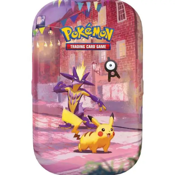 Pokemon 30th Anniversary Celebration Toxtricity & Pikachu Mini Tin [2 Booster Packs, Stickers & Art Card] (Pre-Order ships October)