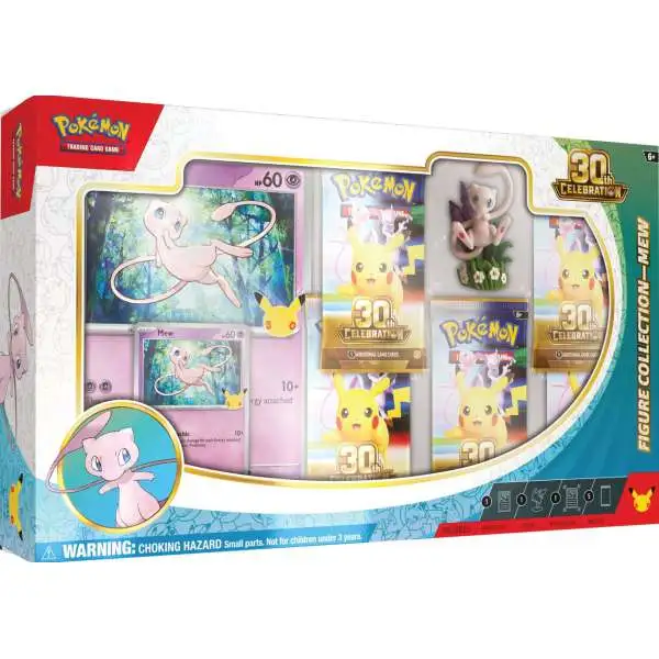 pokemon mew card pack holofoil pattern or surface detail) Wild Pokémon Ultra Premium Mew