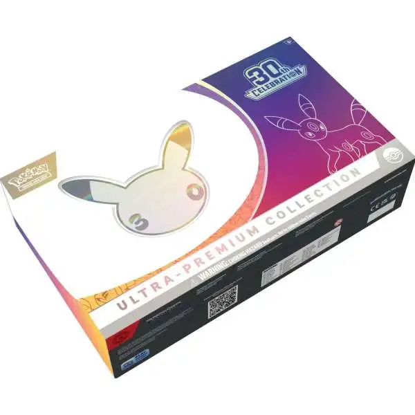 Pokemon 30th Anniversary Celebration Pikachu & Umbreon (Night) Ultra Premium Collection [30 Booster Packs, Promo Cards, Sleeves, Deck Box, Playmat & More!] (Pre-Order ships November)