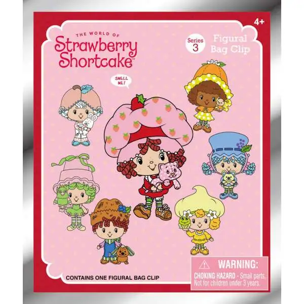 3D Figural Foam Bag Clip Strawberry Shortcake Series 3 Mystery Pack [1 RANDOM Figure] (Pre-Order ships March)