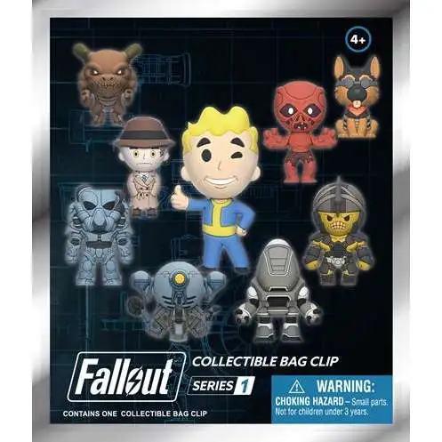 3D Figural Foam Bag Clip Fallout Series 1 Mystery Pack [1 RANDOM Figure]