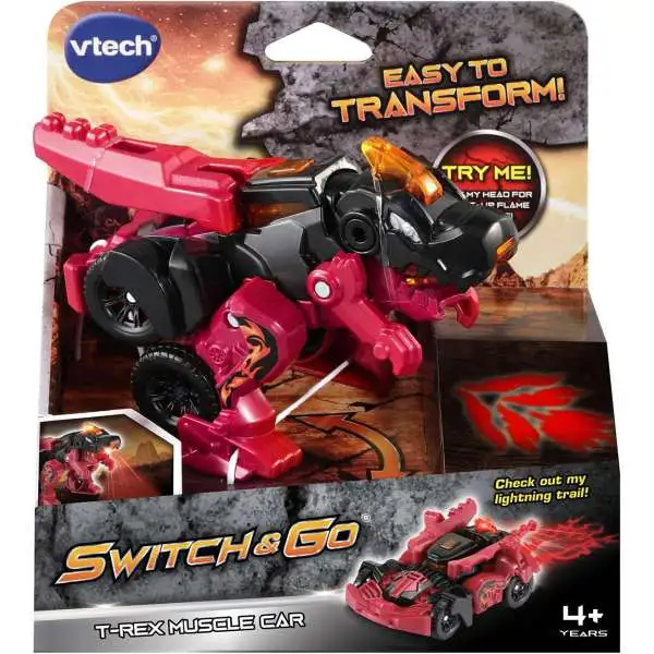 Switch & Go T-Rex Muscle Car Figure