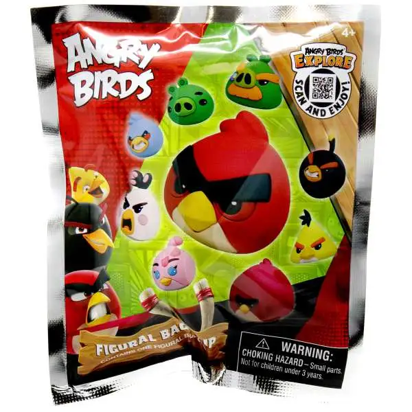 3D Figural Foam Bag Clip Angry Birds Series 1 Mystery Pack [1 RANDOM Figure]
