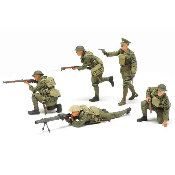 Tamiya USA Military Miniature WWI British Infantry Model Kit