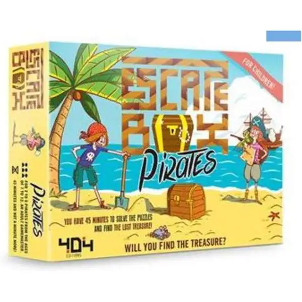 404 On Board Escape Box Pirates Board Game