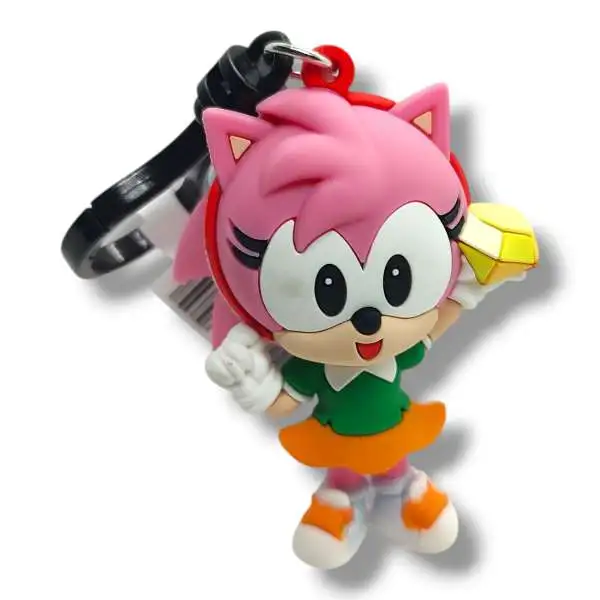 A.m.y.y Sonic The Hedgehog 3D Figural Bag Clip Sonic the Hedgehog Series 6