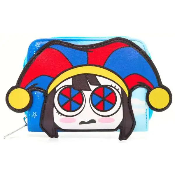 The Amazing Digital Circus Pomni Sky Mini Zipper Wallet