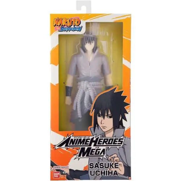 Naruto Anime Heroes MEGA Uchiha Sasuke Action Figure