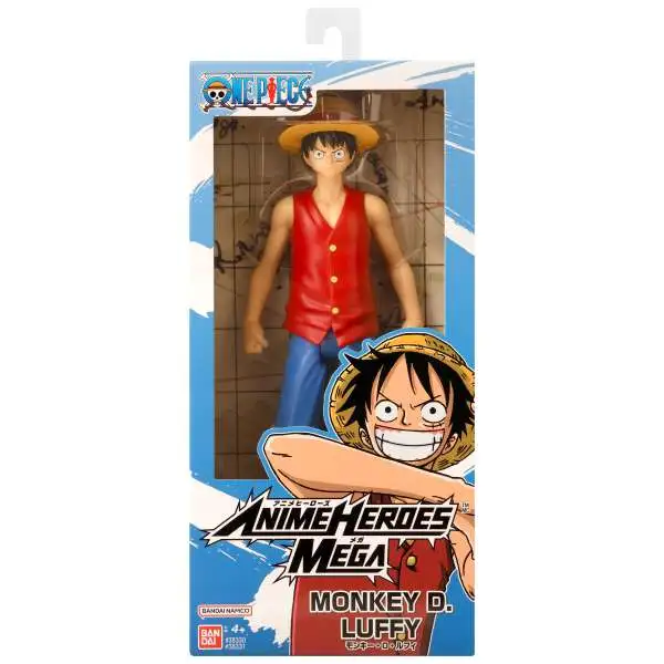 One Piece Anime Heroes Mega Monkey D. Luffy 10.5-Inch Collectable Figure
