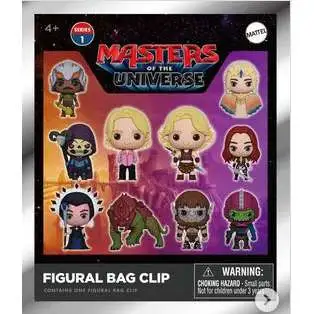 3D Figural Foam Bag Clip Masters of the Universe Series 1 Mystery Pack [1 RANDOM Figure] (Pre-Order ships October)
