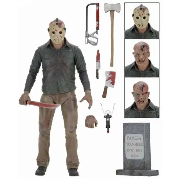 NECA Friday the 13th Part 4 The Final Chapter Jason Voorhees Action Figure [Ultimate Version]