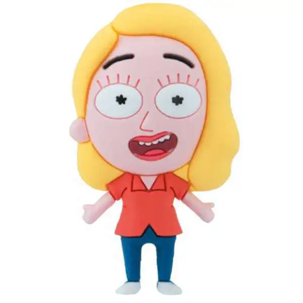 Rick & Morty 3D Figural Keychain Series 1 Beth Keychain [Loose]