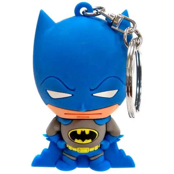 DC 3D Figural Keychains Superpowers Batman Keychain [Blue & Grey Loose]