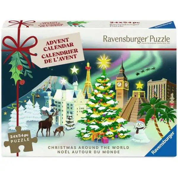Ravensburger Christmas Around the World Advent Calendar Puzzle