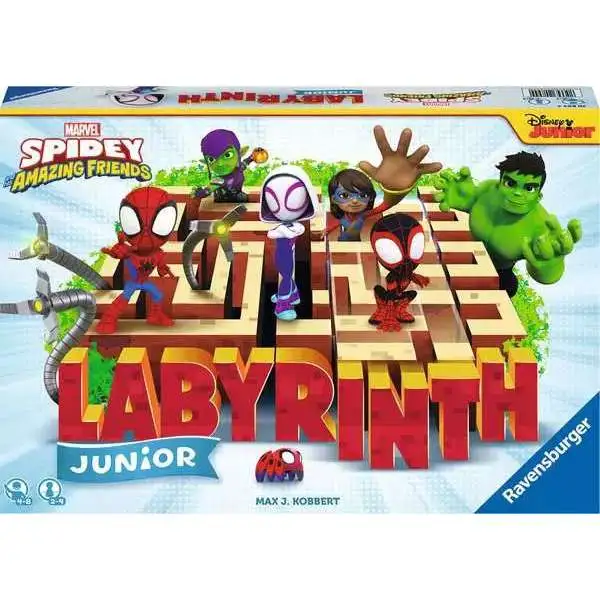 Marvel Spidey & His Amazing Friends Labyrinth Junior Board Game