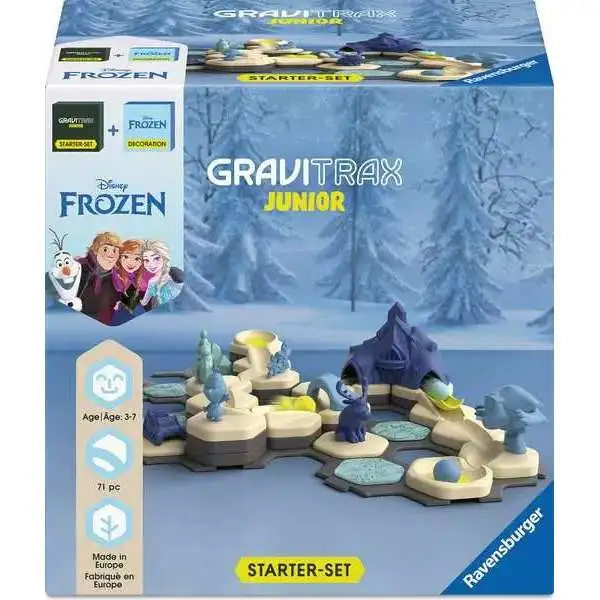 Gravitrax Junior Frozen Starter Set Bundle