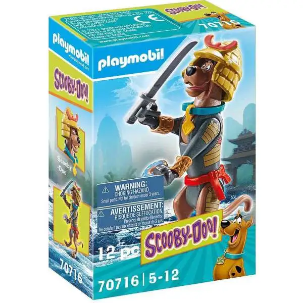 Playmobil Scooby-Doo! Scooby Set #70716 [Samurai, Damaged Package]