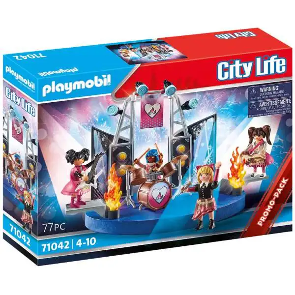 Playmobil City Life Music Band Set #71042 [Promo-Pack]