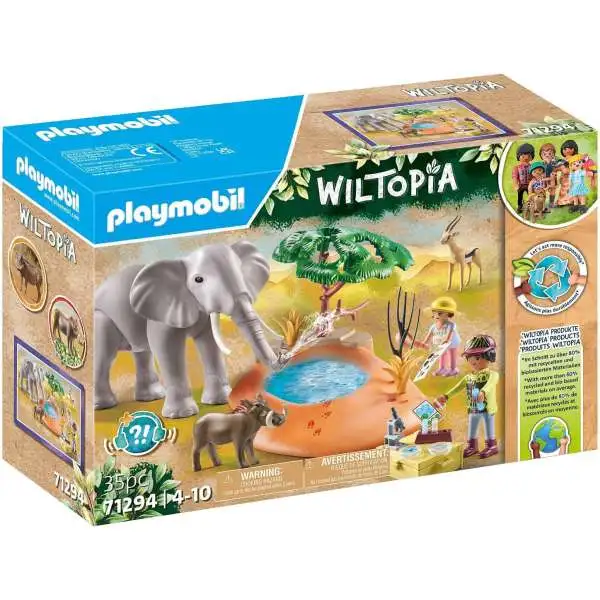 Playmobil Wiltopia Elephant at the Waterhole Set #71294