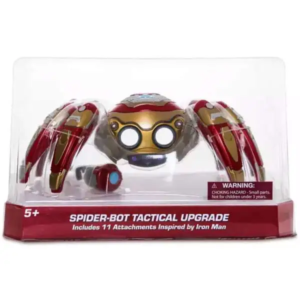 Disney Marvel Spider-Man Spider-Bot Tactical Upgrade Exclusive [Inspired by Iron Man, Damaged Package]