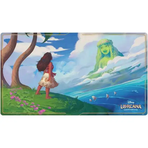 Disney Lorcana Trading Card Game Into the Inklands Moana Playmat
