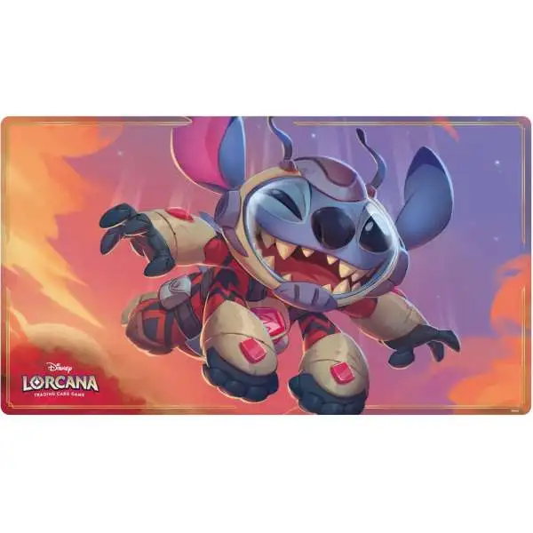 Disney Lorcana Trading Card Game Into the Inklands Stitch Playmat