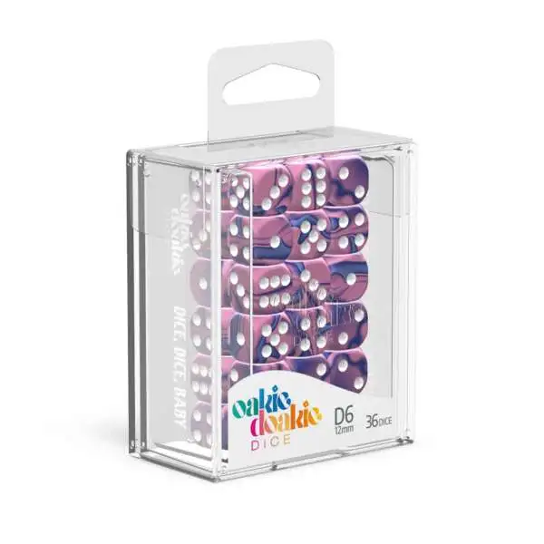 Oakie Doakie 6-Sided d6 Gemidice Venus 12mm Dice