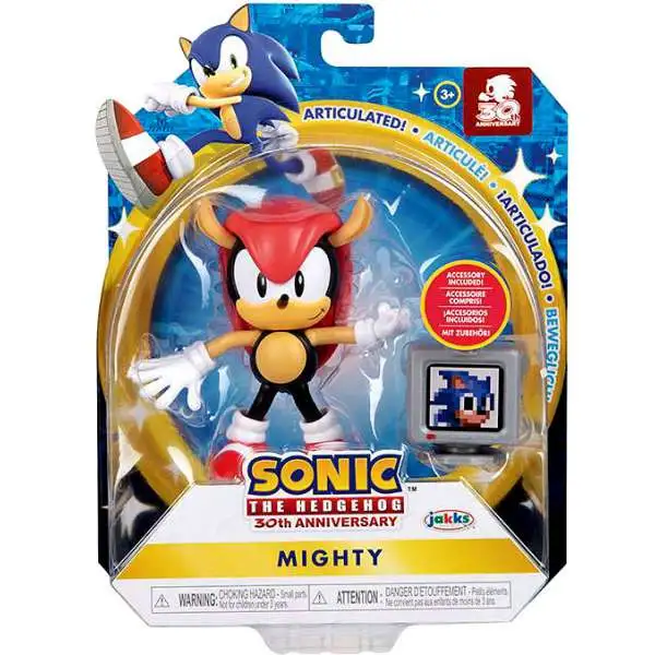 Sonic The Hedgehog Wave 5 Mighty Action Figure [Classic, with 1 Up Monitor]