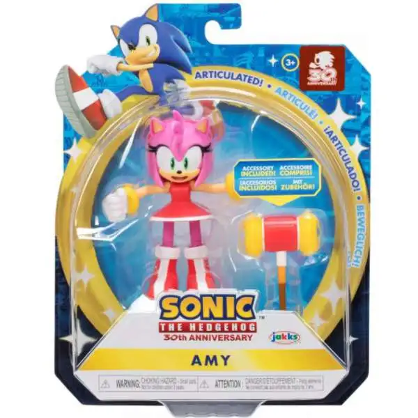 Sonic The Hedgehog Prime Collectible Figures Series 1 2.5 Mystery Pack 1  RANDOM Figure, Blind Box PMI - ToyWiz