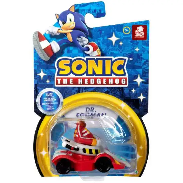 Sonic The Hedgehog Dr. Eggman Diecast Vehicle [Egg Booster]