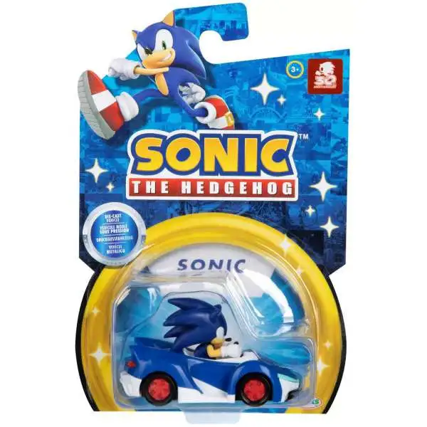 Sonic The Hedgehog Sonic Diecast Vehicle [Speed Star, Version 1]