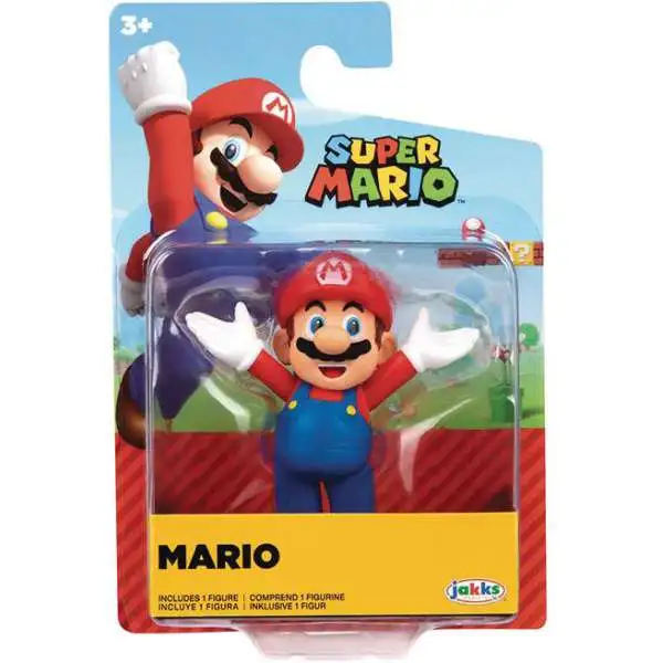 World of Nintendo Super Mario Wave 31 Mario 2.5-Inch Mini Figure [Open Arms]