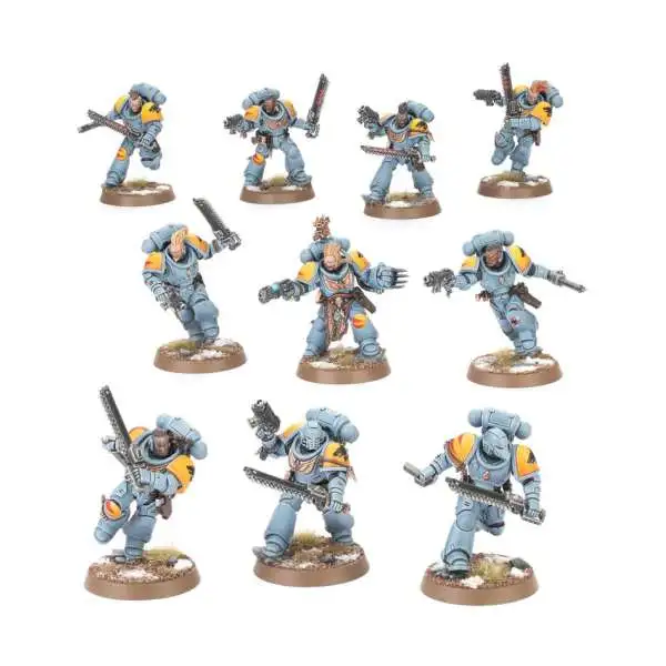 Warhammer 40,000 Space Wolves Blood Claws Miniatures