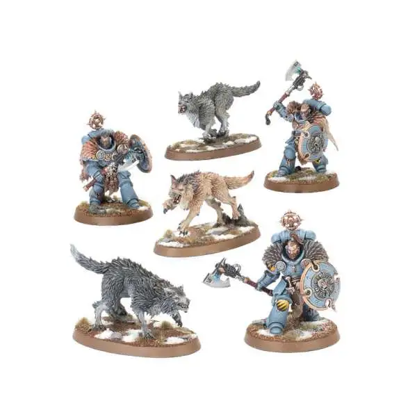 Warhammer 40,000 Space Wolves Wolf Guard Battle Leader