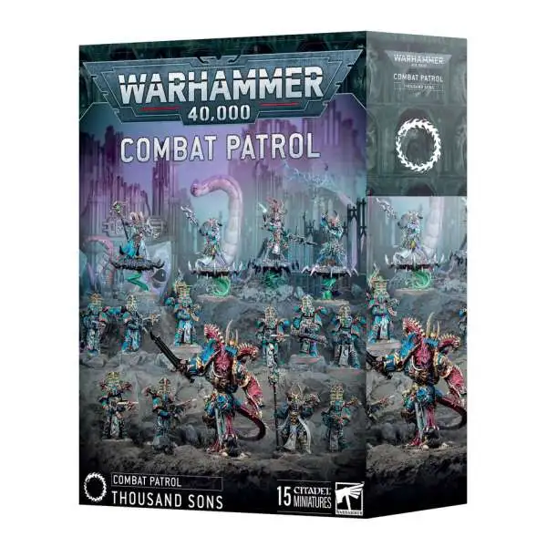 Warhammer 40,000 Combat Patrol: Thousand Sons Miniatures Set [10th Edition]