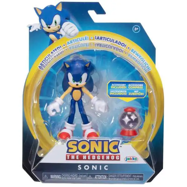 Sonic The Hedgehog Action Figure [with Invincible Item]