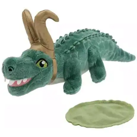 Disney Marvel Alligator Loki Exclusive 9-Inch Magnetic Shoulder Mini Plush