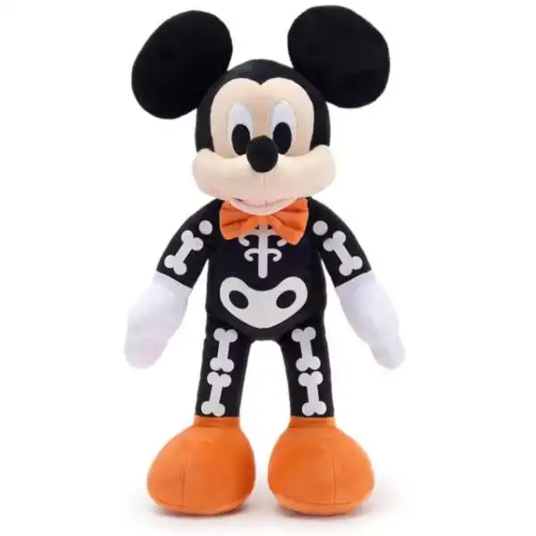 Disney 2026 Halloween Mickey Mouse Exclusive 14.25-Inch Plush [Skeleton Costume]