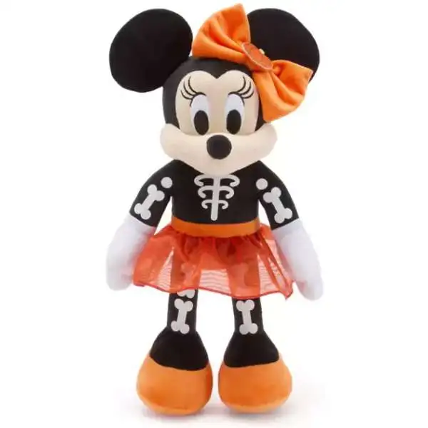 Disney 2026 Halloween Minnie Mouse Exclusive 14.25-Inch Plush [Skeleton Costume]