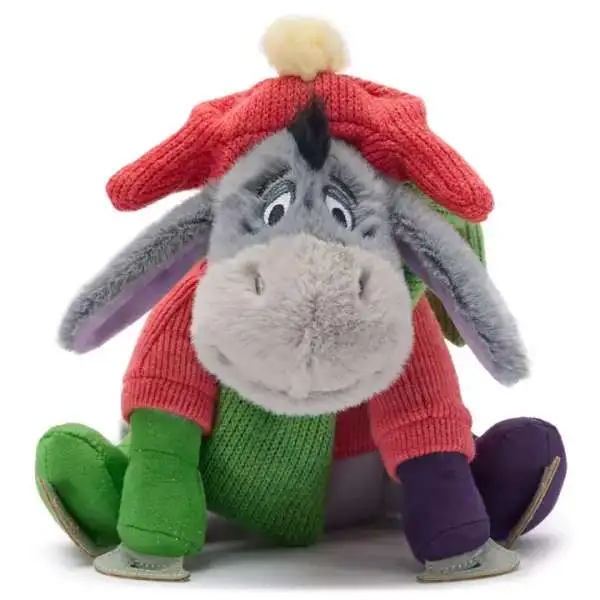 Disney Winnie the Pooh Eeyore Ice Skating Exclusive 6.75-Inch Plush