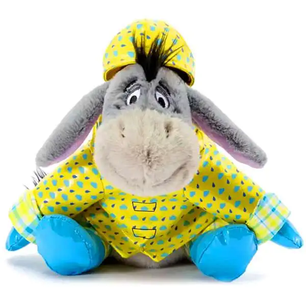 Disney Winnie the Pooh Eeyore Exclusive 7-Inch Plush [in Rainwear]