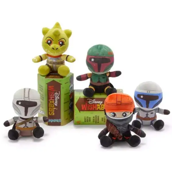 Disney Wishables Shimmer Bounty Hunter Series 4-Inch Micro Plush Mystery Pack [1 RANDOM Figure]