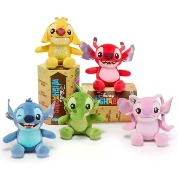 Disney Wishables Shimmer Series Lilo & Stitch Exclusive 4-Inch Micro Plush Mystery Pack [1 RANDOM Figure]